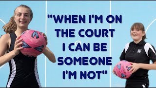 'On the court I can be someone I'm not' - BBC Young Reporter