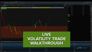 Live Stock Volatility Trade Walkthrough in LYB