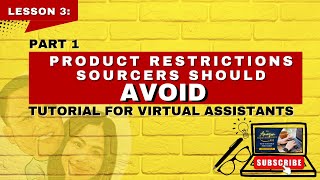 Lesson 3: Hazmat and Meltable | Product Restrictions | Tagalog Discussion