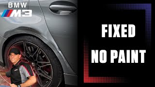 This BMW M3 Paintless Dent Repair Broke The Internet....Here's the Truth.