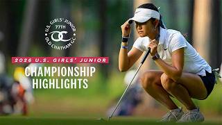 2026 U.S. Girls' Junior Final Highlights: Clairey Lin vs Amelie Zalsman | Every Televised Shot