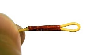 Adding A Whip Finish Loop In The End of Your Fly Line