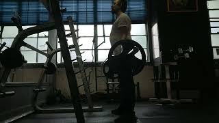 Supinated Barbell Row 140x2x5 #confessionsofanangrymetalhead #metalhead #liftwithhatred