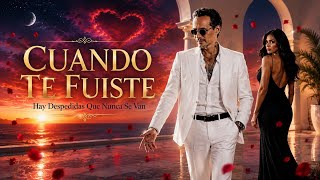 Marc Anthony -  CUANDO TE FUISTE (Visualizer)