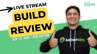Reviewing your DFS builds live! (11/22/2024)