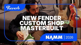 Fender's New Custom Shop Masterbuilt Guitars with Ariel Posen at NAMM 2026/Wood Wire Volts