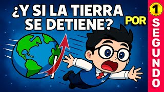 WHAT WOULD HAPPEN IF THE EARTH STOPPED SPINNING FOR 1 SECOND (You Won't Believe It)