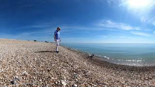 360 Beach at Bognor - Paddleboarding and Monty