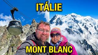 Italie, Lanovka na Mont Blanc 7.7.2018