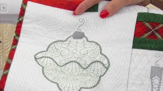Baby Lock IQ Play Date with Pam: Thread Fill Ornament Block