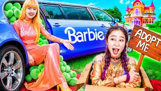 I Was Adopted By A Billionaire Mom! Poor Bratz In Rich Barbie Family!