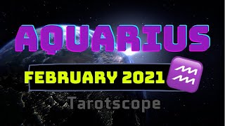 Aquarius ♒️  Stop 🛑  Collaborate & Listen 👂🏼 February 2021 Tarot Reading