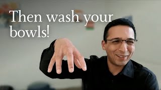 Then wash your bowl! | Talk + Q&A