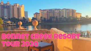 Bonnet Creek Resort (Club Wyndham) Tower 5 Tour: 3 Bedroom Deluxe Suite & more| Orlando,FL