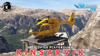 NEW Cli4D Designs Kinsarvik Review Flight in the HPG H145 Microsoft Flight Simulator 2024 4K
