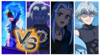 X! Dranstrike Vs Mummycure, Bulletgriffon, Bahamutblitz! Beyblade X Battle ベイブレード 