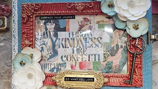 Journaling through Time Scrapbook Album full flip through!💙❤️💚💛🧡 