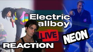 Electric Callboy - NEON REACTION by professional singer