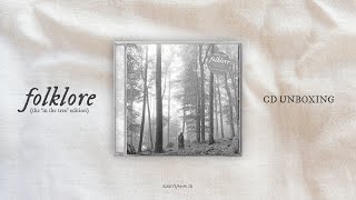 Taylor Swift | folklore (the ‘in the trees’ deluxe edition) | CD Unboxing