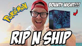 🔴 LIVE Pokémon Rip N Ship! BOUNTY NIGHT! ASCENDED HEROES IN STOCK!