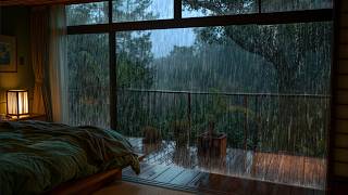 Close Your Eyes and Let the Rain Do the Rest | Forest Cabin Rain Sounds ASMR 🌧️