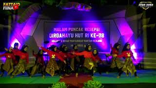 KEREENN..!! | "MUNGIL DANCE" | PUNCAK RESEPSI HUT RI KE.78 | BANTAR - MENJING