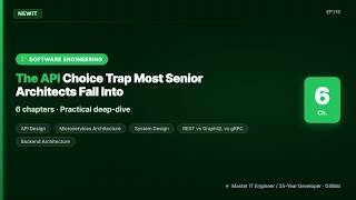 The API Choice Trap Most Senior Architects Fall Into | #NEWIT