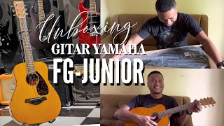 Unboxing Gitar Yamaha FG-Junior | Rekomendasi Gitar Buat Pemula