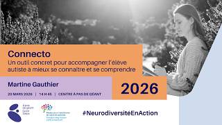 Connecto : Un outil concret pour accompagner l'élève autiste à mieux se connaître et se comprendre