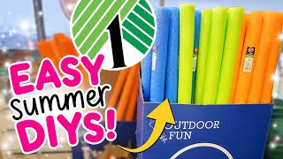 I Made GORGEOUS Summer DIY Crafts Using Dollar Tree Finds 