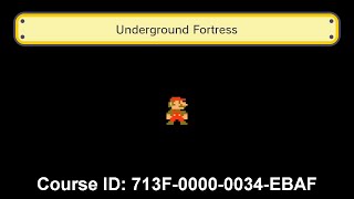 Super Mario Maker: Underground Fortress