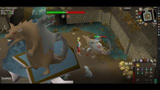 Ironman vs. Scurrius (OSRS PvM)