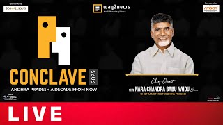 Way2 News Conclave 2025 Live | CM Nara Chandra Babu Naidu | Vijayawada | Shreyas Media