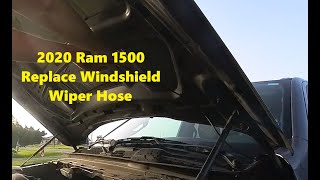 2020 Ram 1500 Windshield Wiper Hose Replacement