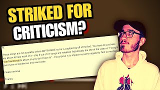 A Music Reviewer ALMOST Striked for Criticism (CDTVProductions)