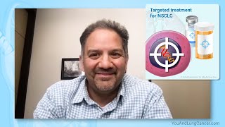 What targeted treatments are used for non-small cell lung cancer (NSCLC)?