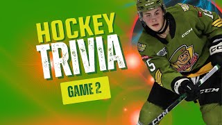 Hockey Trivia - Game 2