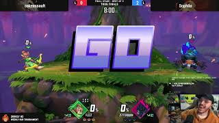 Zeekly #2 Thug Finals | Sophilo(Zetterburn) vs Cakeassault(Forsburn/Fleet) | Rivals of Aether 2