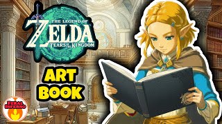 The Legend of Zelda: Tears of the Kingdom Collector's Edition Artbook!