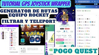 📌🖤 Tutorial GPS Joystick Wrapper • Método Alan • Pokémon oscuros sin cooldown • Pokémon GO