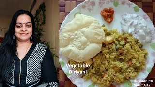 Tasty Vegetable Biriyani / Easy Lunch/ Easy Recipe 