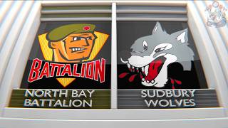Game 59 Highlights: North Bay Battalion vs Sudbury Wolves