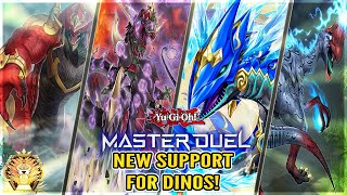 THIS NEW DINO DECK IS INSANE! Ryu-Ge Dinos Deck Breakdown | Yu-Gi-Oh Master Duel!