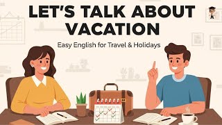 Let’s Talk About Vacation | A1 English Listening | Easy Conversation | English Podcast