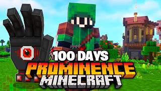 I Survived 100 Days as an ARCHER in Prominence II Minecraft (#1)