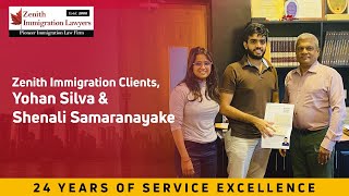 Congrats to Yohan & Shenali for their new life in Canada