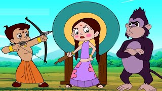 Chutki - Shararti Bandar Ki Mushkil | Funny Chhota Bheem Cartoons | Videos in Hindi