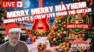 Johnny Slots LIVE 🎅🎄 Holiday Slot Mayhem | Let’s Chase a Christmas Dinger!