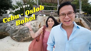 VLOG: Cebu-Oslob-Bohol & BTS from our tourism short film