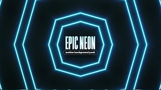 Epic Neon Countdown and Loops